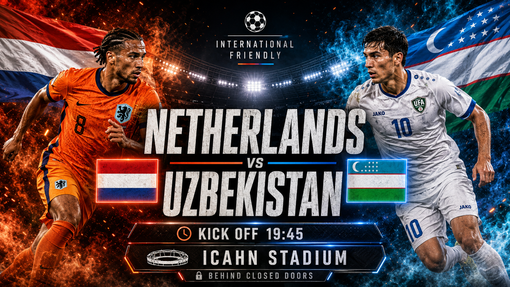 Nizozemsko - Uzbekistán : Závěrečné ladění formy na prahu světového šampionátu
