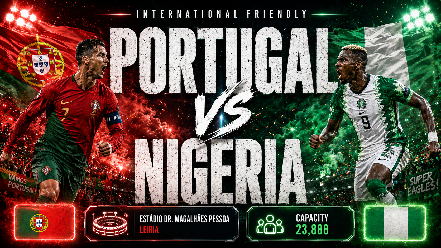Portugal - Nigérie : Finální test před mistrovstvím světa prověří taktické varianty Roberta Martíneze